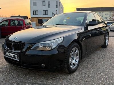 Gebraucht BMW 520 Advantage 163 PS (119 kW) 2007 Black sapphire metallic Limousine