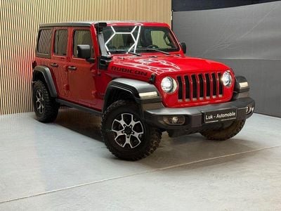Gebraucht Jeep Wrangler Unlimited Rubicon 200 PS (147 kW) 2020 Rot SUV