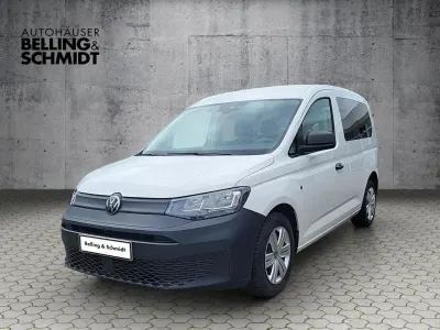 Gebraucht VW Caddy Basis 114 PS (83 kW) 2021 Weiß Van / Kleinbus