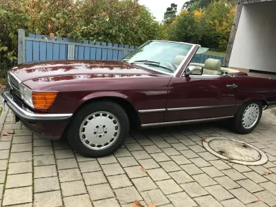Gebraucht Mercedes 560 231 PS (169 kW) 1986 Rot Cabrio