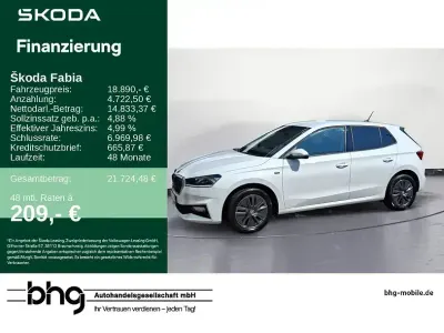 Gebraucht Skoda Fabia Tour 116 PS (85 kW) 2025 Weiß Kleinwagen