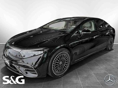 Gebraucht Mercedes EQS580 AMG 384 kW (523 PS) 2023 Metalliclack obsidianschwarz met Limousine