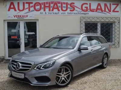 Gebraucht Mercedes E350 AMG 258 PS (189 kW) 2014 Palladiumsilber  metalliclack Kombi