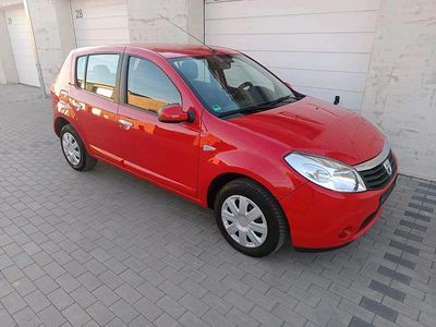 Brugt Dacia Sandero 75 HK (55 kW) 2009 Rød Hatchback