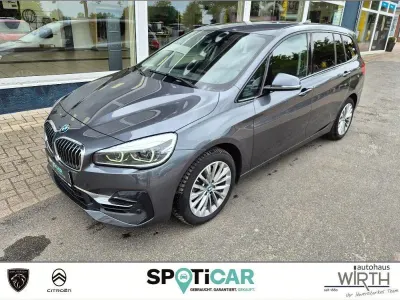 Gebraucht BMW 218 Gran Tourer Luxury Line 140 PS (102 kW) 2019 Grau Van / Kleinbus
