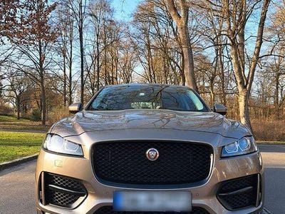 Gebraucht Jaguar F-Pace R-Sport 179 PS (131 kW) 2016 Braun SUV