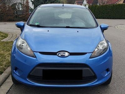 Gebraucht Ford Fiesta 75 PS (55 kW) 2009 Blau Kleinwagen