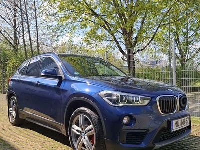 Usata BMW X1 150 CV (110 kW) 2018 Blu SUV