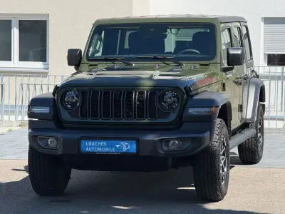 Gebraucht Jeep Wrangler Unlimited Rubicon 272 PS (200 kW) 2024 Grün SUV