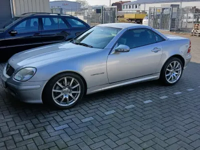 Gebraucht Mercedes SLK200 167 PS (122 kW) 2003 Silber Cabrio