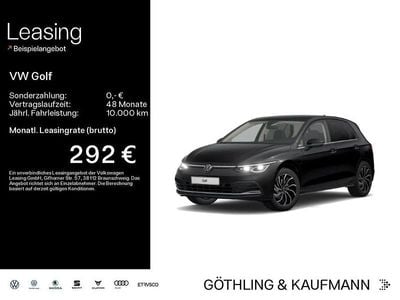 Gebraucht VW Golf VIII Style 204 PS (150 kW) 2022 Deep black perleffekt Limousine