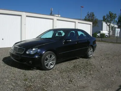 Brugt Mercedes C270 Avantgarde 170 HK (125 kW) 2005 Sort Sedan