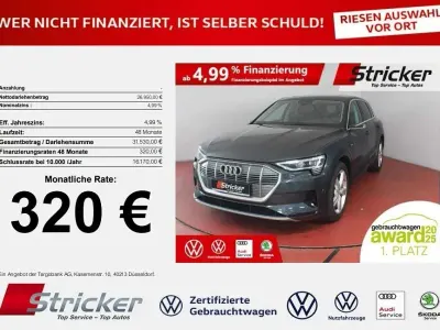 Gebraucht Audi e-tron Sport 230 kW (313 PS) 2020 Manhattangrau metallic (metallic) SUV