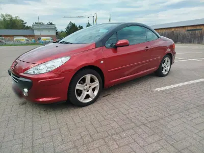 Gebraucht Peugeot 307 CC 140 PS (102 kW) 2008 Rot Cabrio