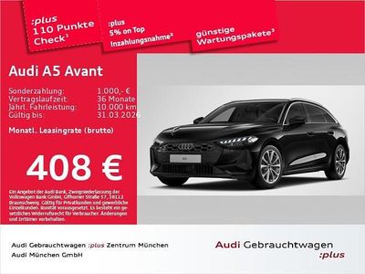 Gebraucht Audi A5 Sport 204 PS (150 kW) 2025 Mythosschwarz metallic Kombi