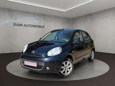 Gebraucht Nissan Micra 80 PS (58 kW) 2012 Schwarz Kleinwagen