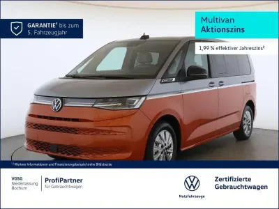 Gebraucht VW Multivan Style 204 PS (150 kW) 2024 Orange Van / Kleinbus