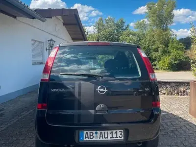 Gebraucht Opel Meriva Edition 101 PS (74 kW) 2005 Blau Van / Kleinbus