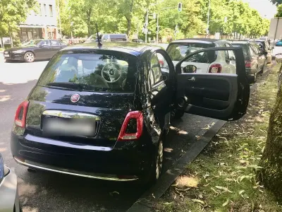 Gebraucht Fiat 500 Lounge 69 PS (50 kW) 2016 Schwarz Kleinwagen