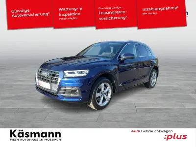 Gebraucht Audi Q5 Sport 299 PS (219 kW) 2020 Navarrablau metallic SUV