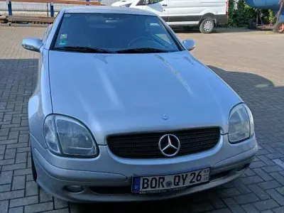 Gebraucht Mercedes SLK200 Edition 163 PS (119 kW) 2003 Silber Cabrio
