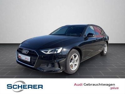 Brillantschwarz Gebraucht 2023 Audi A4 Basis Kombi | 27.949 € (Guter Preis)