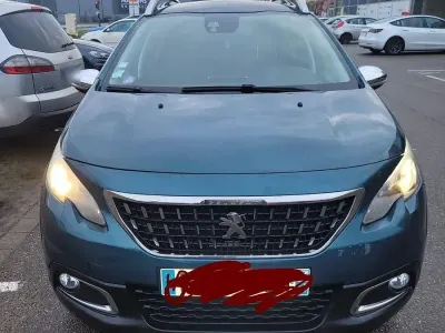 Brugt Peugeot 2008 Active 110 HK (80 kW) 2016 Blå SUV