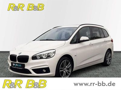 Gebraucht BMW 216 Gran Tourer Sport Line 116 PS (85 kW) 2016 Weiss Van / Kleinbus