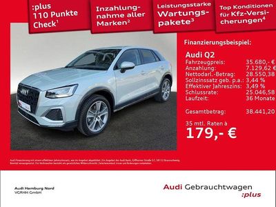 Second-hand Audi Q2 Advanced Plus 150 CP (110 kW) 2025 Argintiu SUV