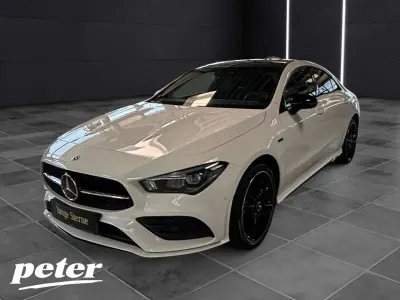 Gebraucht Mercedes CLA250e AMG 218 PS (160 kW) 2021 Polarweiß uni Coupé