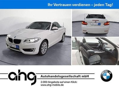 Gebraucht BMW 218 Advantage 136 PS (100 kW) 2016 Weiß Cabrio