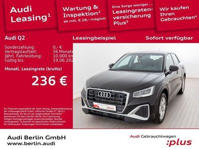 Gebraucht Audi Q2 S-Line 150 PS (110 kW) 2024 Mythosschwarz metallic SUV