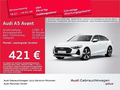 Weiß Gebraucht 2025 Audi A5 Sport Kombi | 50.942 € (Superpreis)