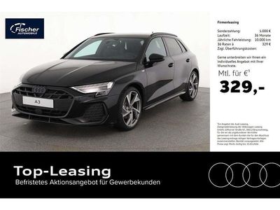 Neu Audi A3 S-Line 150 PS (110 kW) 2026 Schwarz Limousine