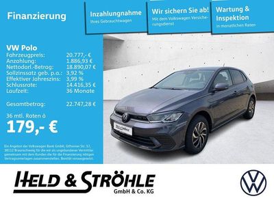 Neu VW Polo Life 95 PS (69 kW) 2025 Deep black perleffekt Kleinwagen
