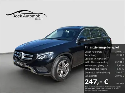 Second-hand Mercedes GLC250 211 CP (155 kW) 2017 Negru SUV