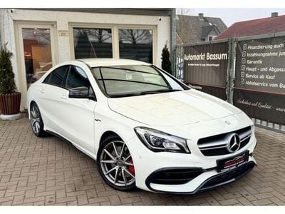 Gebraucht Mercedes CLA45 AMG AMG 381 PS (280 kW) 2017 Calcitweiss/zirrusweiss (metallic) Coupé