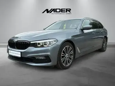 Gebraucht BMW 520 Sport Line 190 PS (139 kW) 2017 Blau Kombi