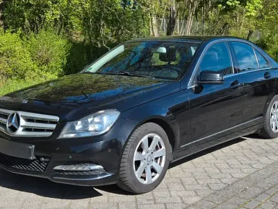 Brugt Mercedes C180 156 HK (114 kW) 2013 Sort Sedan