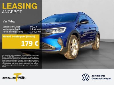 Gebraucht VW Taigo Goal 116 PS (85 kW) 2025 Blau SUV