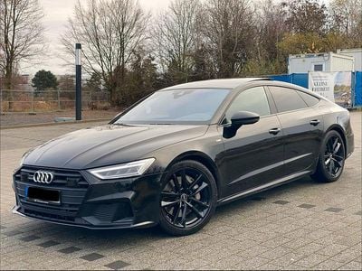 Schwarz Gebraucht 2020 Audi A7 S-Line Limousine | 39.900 € (Fairer Preis)