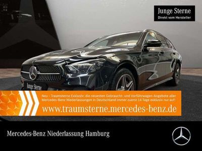 gebraucht Mercedes E300 T 4M AMG+PANO+360+AHK+MULTIBEAM+FAHRASS