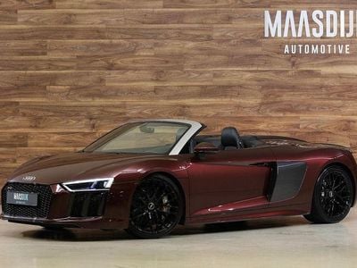 Usata Audi R8 Spyder Sport 610 CV (448 kW) 2018 Rosso Cabrio
