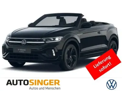 Neu VW T-Roc Cabriolet R-line 150 PS (110 kW) 2026 Schwarz Cabrio