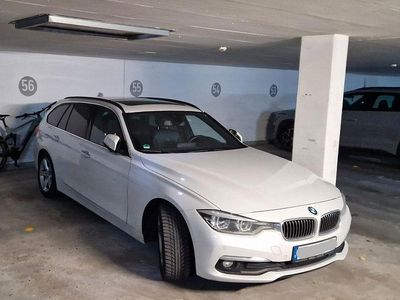 Gebraucht BMW 320 Luxury Line 190 PS (139 kW) 2017 Weiß Kombi