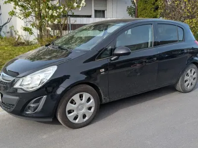 Gebraucht Opel Corsa 87 PS (63 kW) 2011 Schwarz Kleinwagen