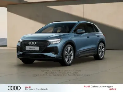 Gebraucht Audi Q4 e-tron Advanced 210 kW (286 PS) 2025 Geysirblau metallic SUV