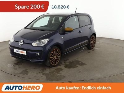 Blau Gebraucht 2016 VW up! Kleinwagen | 10.620 € (Teuer)
