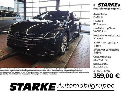 Usata VW Arteon R-line 200 CV (147 kW) 2023 Nero Station wagon