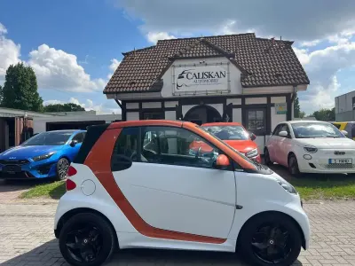 Brugt Smart ForTwo Cabrio Edition Flashlight 84 HK (61 kW) 2015 Hvid Cabriolet